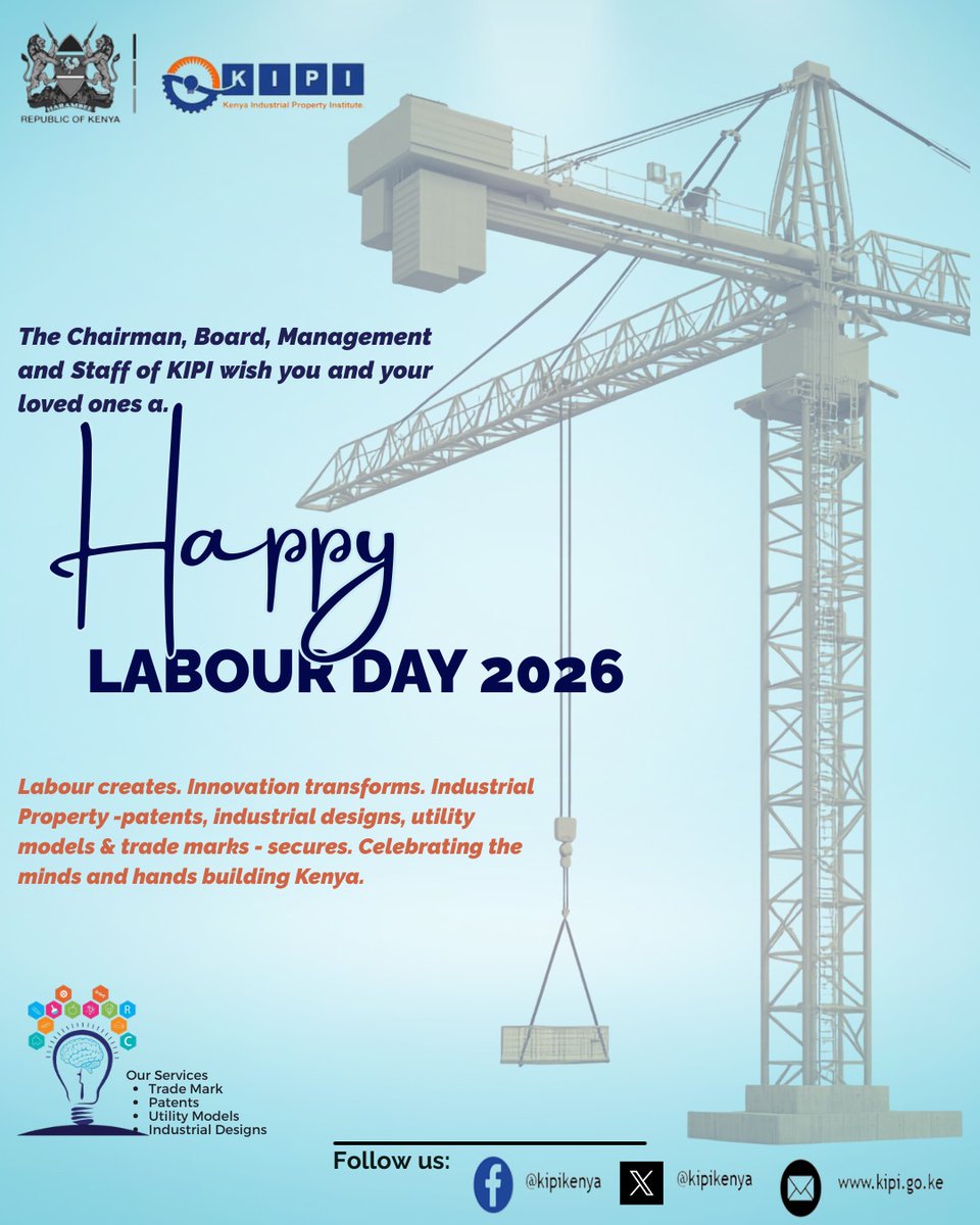Kenya Industrial Property Institute (KIPI) tweet media