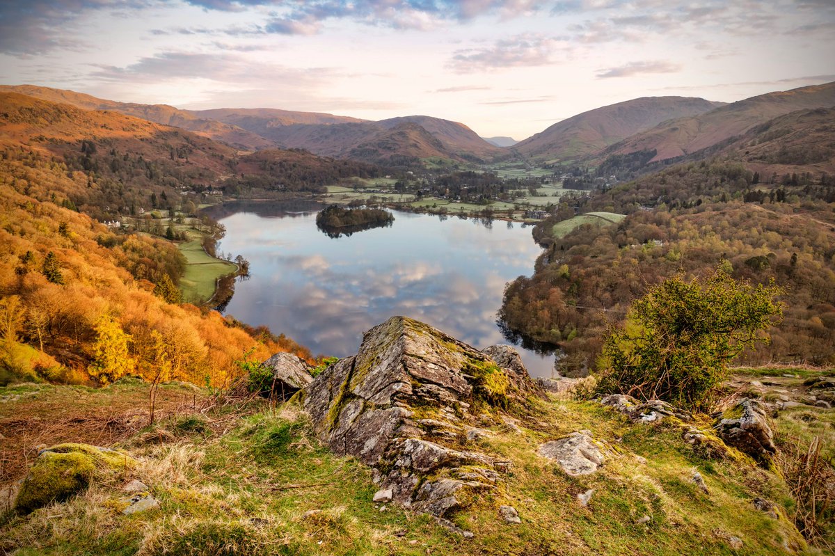 lakesrhino's tweet image. Morning everyone I hope you are well. Another early morning descent towards Grasmere, but with views like this, I'm never disappointed.  Have a great day.

#LakeDistrict