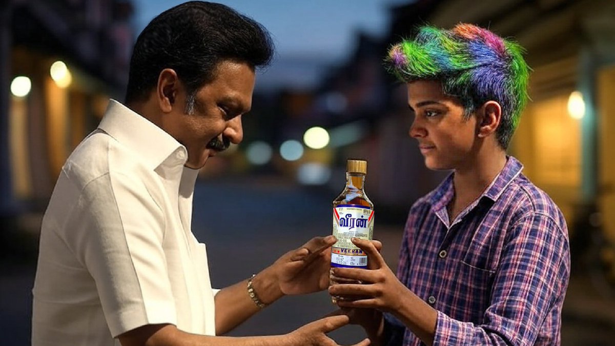Airaavan's tweet image. என்றென்றும் வாக்களிப்பீர் உதயசூரியன்...#TASMAC