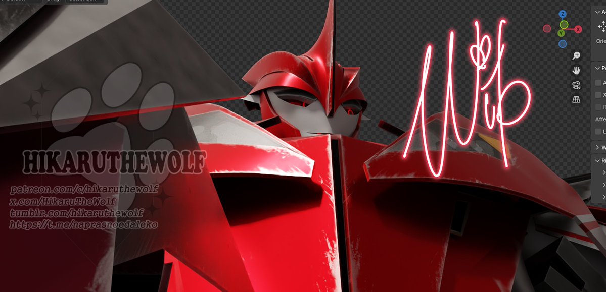 Hikaru The Wolf | 🤍💙🤍 | C0MMS 0PEN tweet media