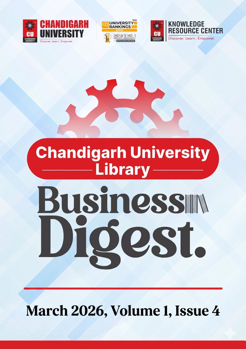 KnowledgeResou5's tweet photo. 📊📚 CU Library Business Digest (Vol. 1, Issue 4) is live!
Articles, case studies, videos &amp; more.
🔗 https://t.co/jsJ7xyg94a
#BusinessDigest #LibraryUpdates #CU #WeekendReads #KnowledgeHub https://t.co/Tud6Q7Qhfk