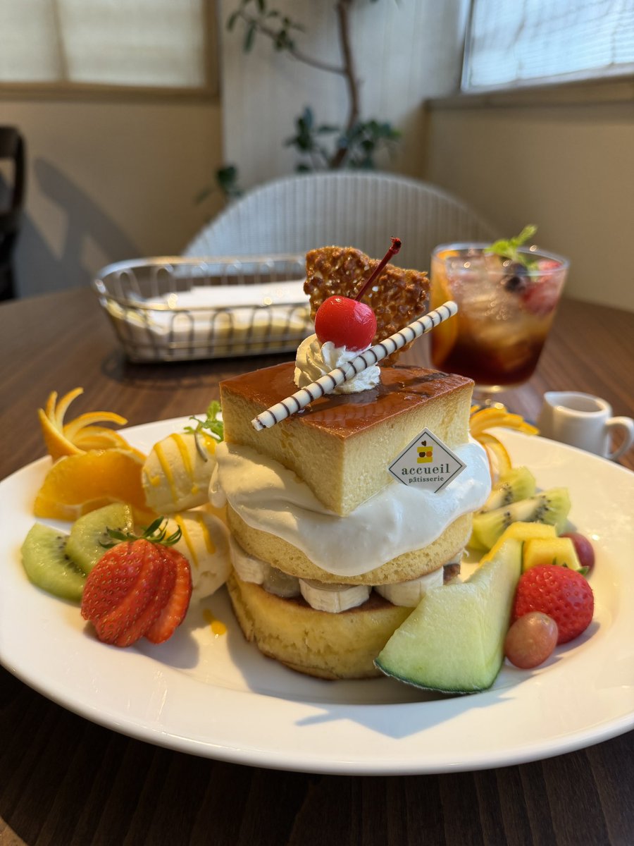 Toshi pancakes/パンケーキ、スイーツ tweet media