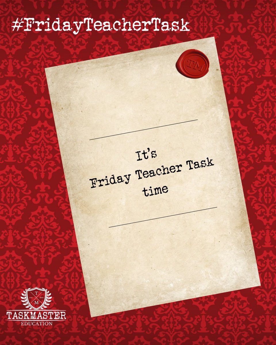 Taskmaster Education tweet media