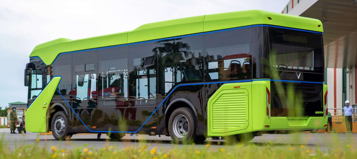 streetfrontier's tweet image. Vinfast plans to enter India’s bus segment with its range of electric buses.

It is setting up a 500 acre plant in Tamil Nadu for producing these locally.