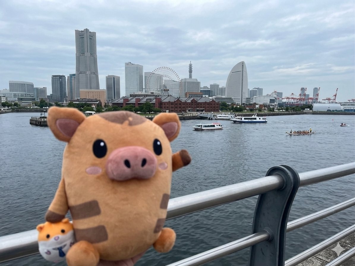 imp_boar's tweet photo. 本日から開催の『横浜国際映画祭』に協賛！＆
インプルーブエナジーの感染予防型仮設トイレを設置します✨ 
そして…明日はおハム社長がレッドカーペットを歩きます！
ぼくまでドキドキしちゃう！🐗🎬
 みんな、応援メッセージ待ってるね！
#インプる君の日常 #インプルーブ株式会社 https://t.co/JmZPPtkTNI