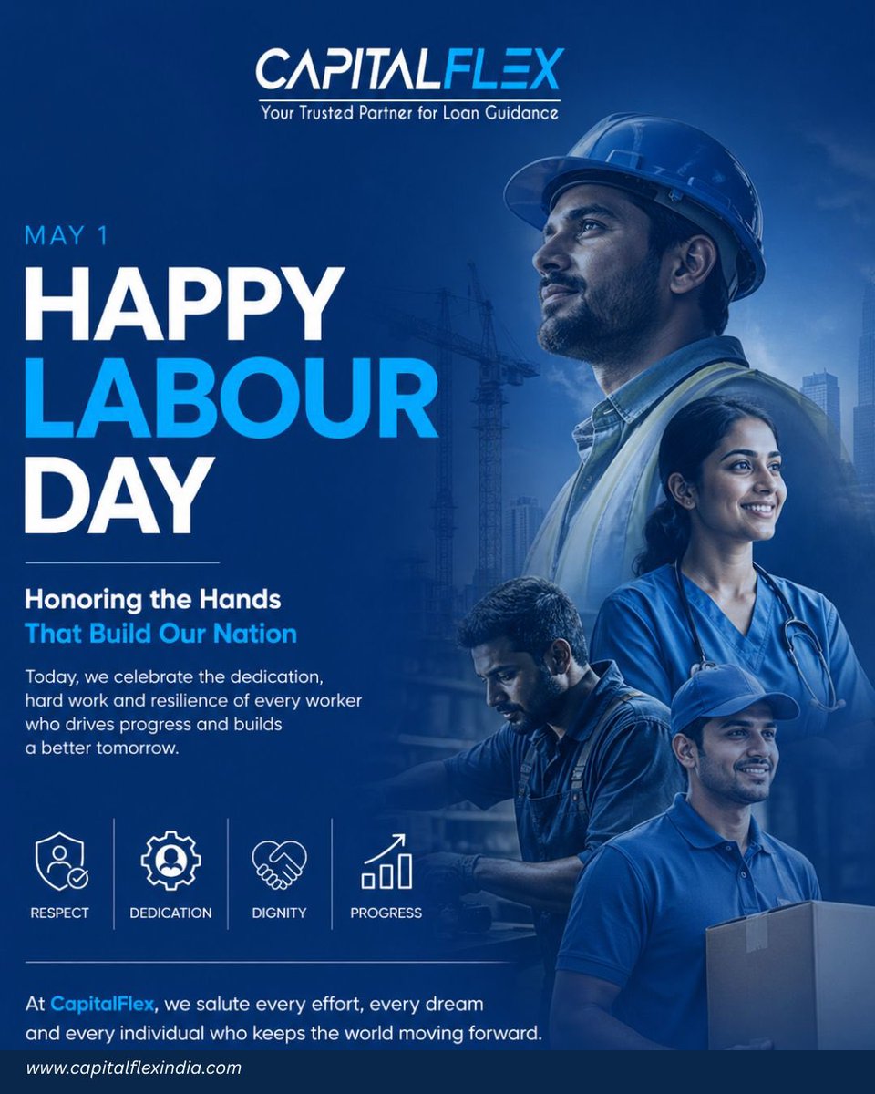 CapitalflexIN's tweet image. To the dreamers, the doers, and the builders—today we celebrate you. Happy Labor Day! 🇮🇳

Capital Flex is here to support your business journey with the right financial partnerships.

Visit: capitalflexindia.com

#LaborDay #CapitalFlex #BusinessSupport #Workforce