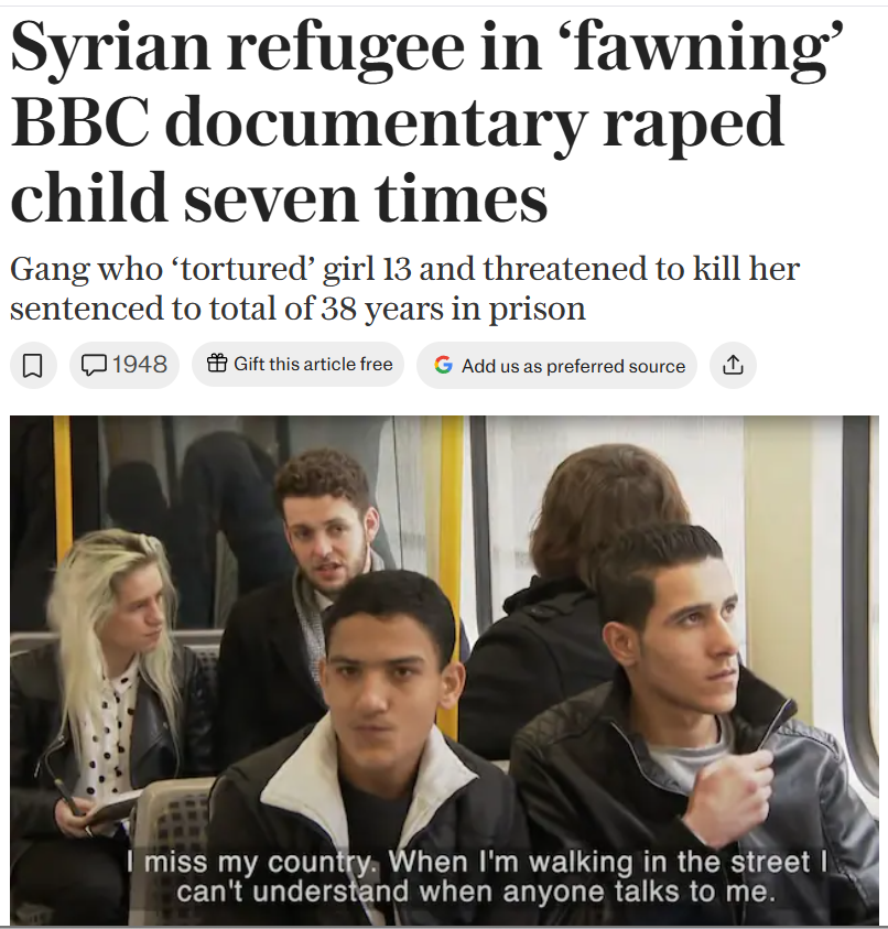 EndMassMigrate's tweet photo. @RestoreBritain_ The BBC deserves to collapse. https://t.co/Zu0shTPc8E