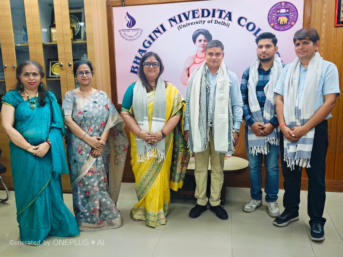 Bhagini Nivedita College tweet media