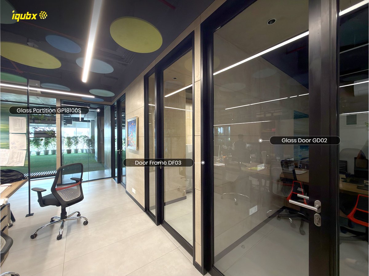 Iqubx_modular's tweet image. At WOCO Ventures, Gurugram—
GP18100S Glass Partition System delivers today, upgrades for tomorrow.

No rework. No compromise.

#IQUBX #FutureReady