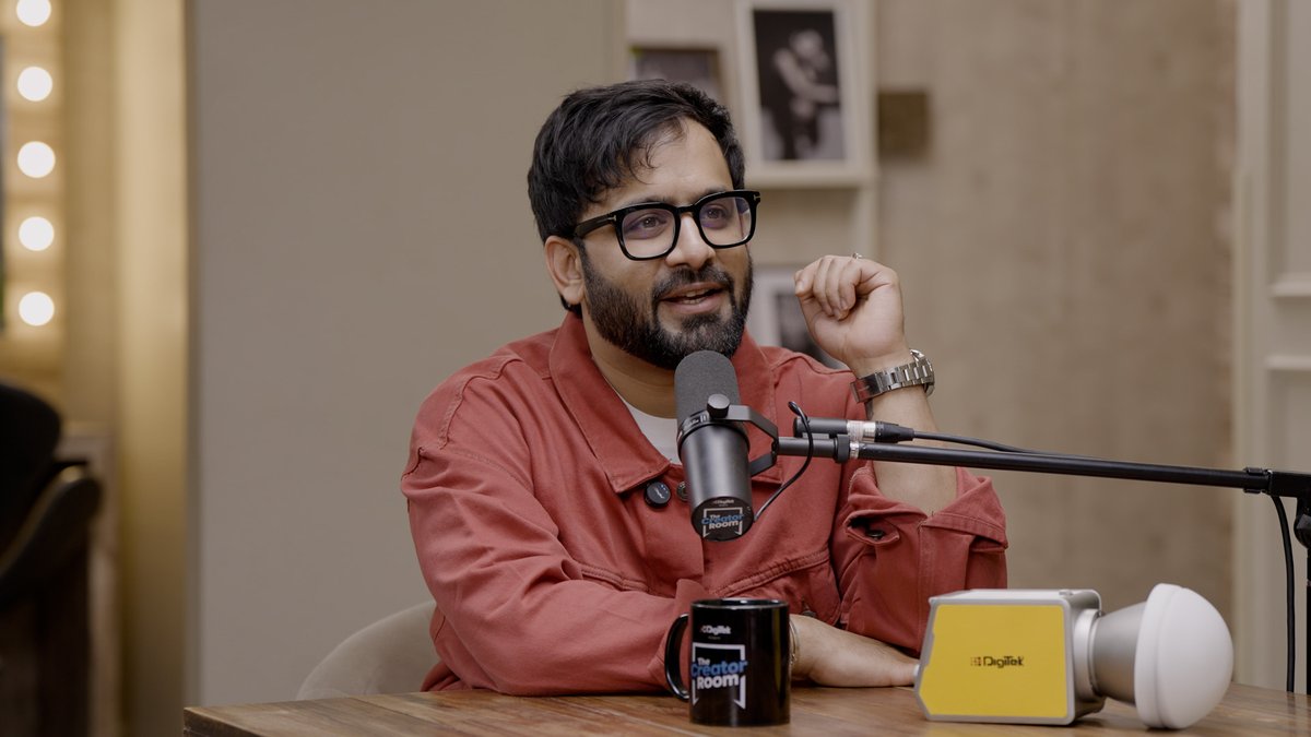 thecreatorroom's tweet photo. We sat down with @Rohitonweb for The Creator Room.

The man behind Bhuvan Bam's ₹1000cr dream. Rohit Raj shares how to turn content into an empire. Stop being an influencer, start building a legacy. 🚀

Link of the Full Episode - https://t.co/LZFRiVvdDH https://t.co/OH7OKhAxWu