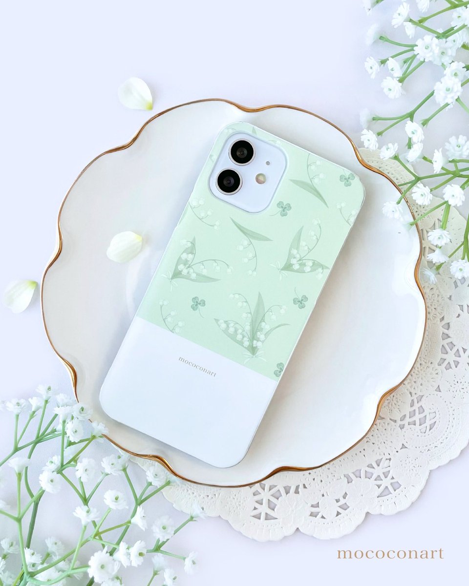 mococonart's tweet photo. #すずらんの日

今日はすずらんの日なので
当店自慢のかわいいすずらんの
花柄スマホケースを
ぜひ見ていってください🥰🍀 https://t.co/VvIZ4KriPh