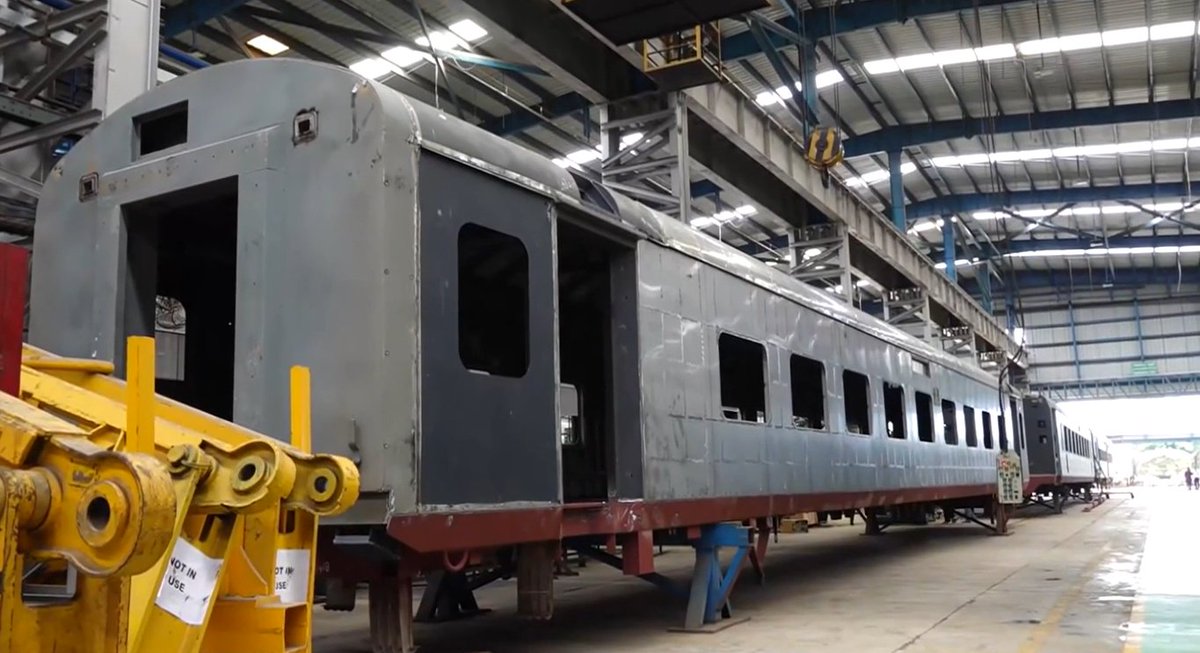 Sorry sir, I read it &amp; yet again feels like your bias towards your parent organisation clouding your analysis.
And order is awarded by ICF to BEML, prima facie a clever way by ICF to bypass inhouse issues &amp; build trains with more mechanisation &amp; less humans who produce this ⬇️