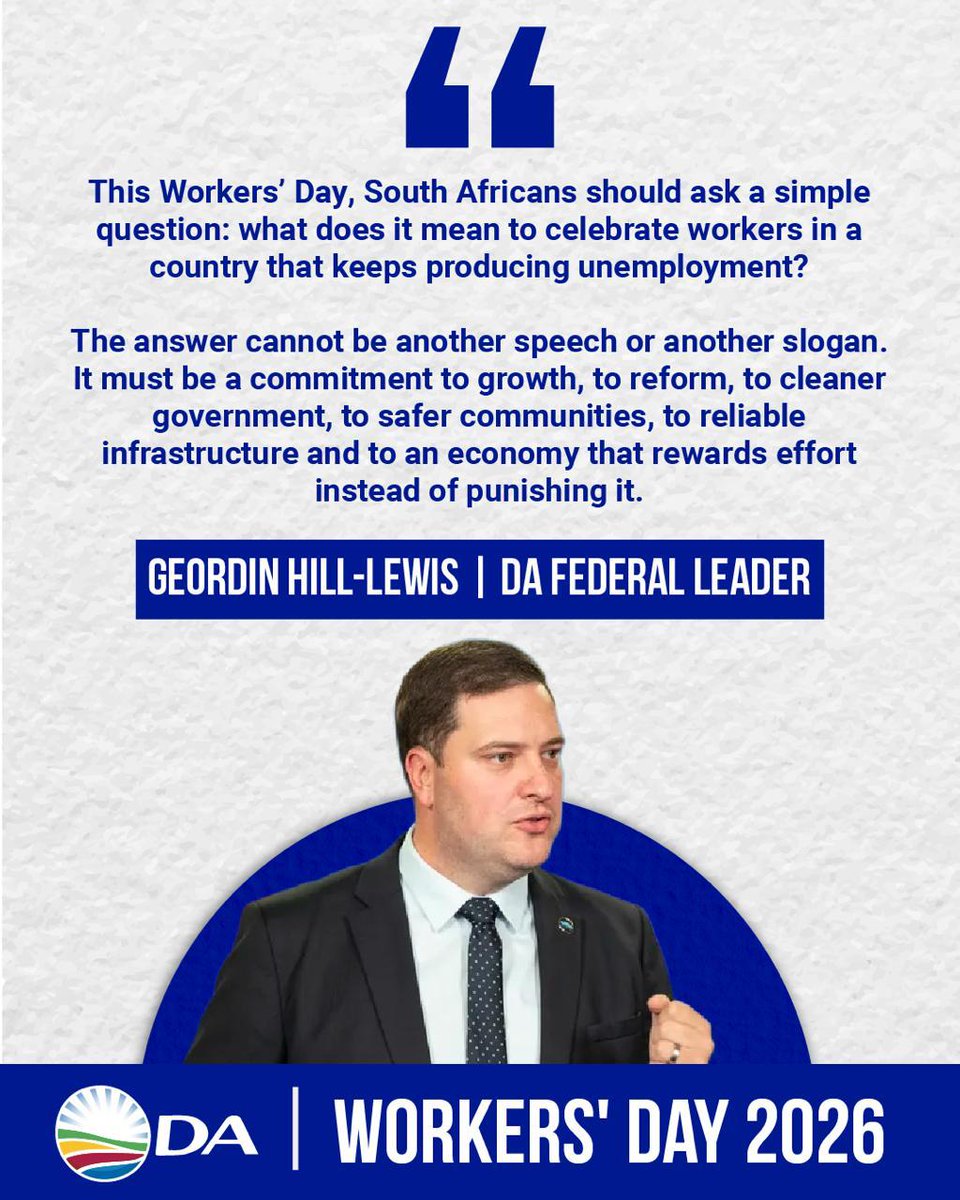 Democratic Alliance tweet media