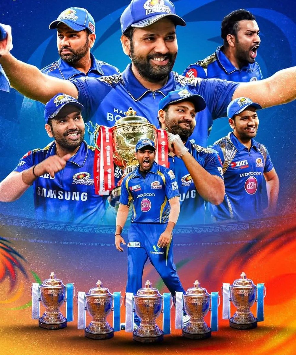 SiddhiMeena92's tweet image. 𝑴𝒖𝒎𝒃𝒂𝒊𝒄𝒉𝒂 𝑹𝒂𝒋𝒂 👑💙

Rohit Sharma — the man who gave Mumbai Indians its golden era. 🥇🙌🏼

5 IPL trophies, countless runs, and a legacy that will echo forever 🏆📖

#IPL #RohitSharma #MI