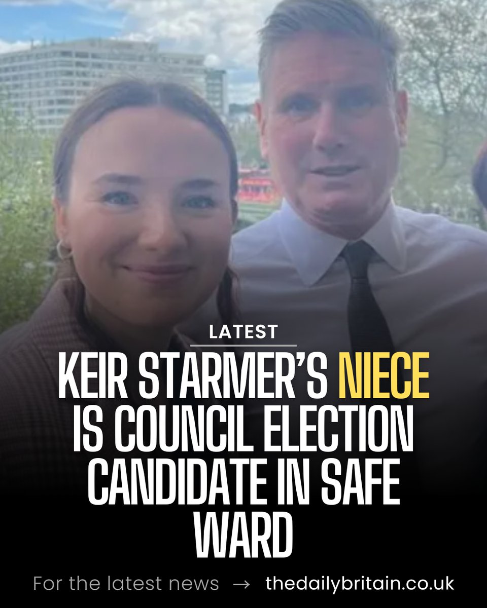 🚨 NEW: Two Black Labour councillors deselected in Croydon as Starmers nice chosen instead

In Croydon, two long-serving Black Labour councillors were deselected… and Keir Starmer’s niece selected to stand.

It’s Labour’s second safest seat in the borough.
