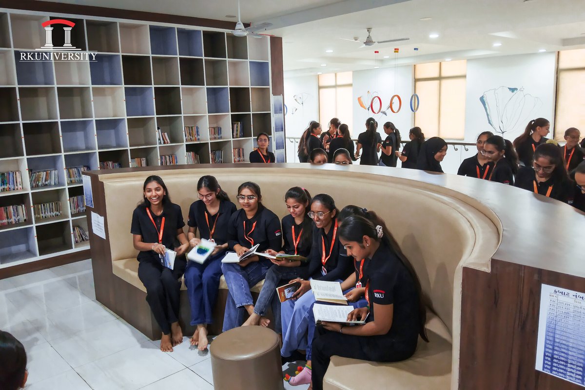 RKUniversity's tweet image. On the occasion of World Book Day, RK University Library organised a series of engaging academic and creative activities aimed at promoting reading culture, creativity, and knowledge among students.

#rku #worldbookday #library #rkuniversity #india