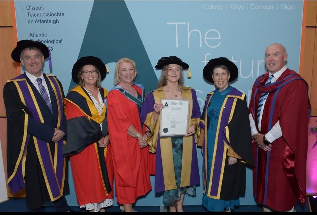 ed_eddaly's tweet image. Congratulations Dr. @The_Ultra_Nutri on your #PhD #graduation earlier this week. Best of luck with the #postgrad #studies @LisRyan_Nutri @o_feargal @atu_ie @atu_sen @atu_ie