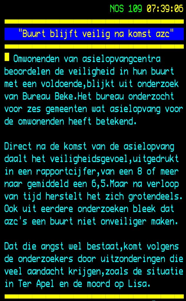 #AzcWegErmee #azc #asieldebat #nos #LoosdrechtHouVol
Nou jongens, er is gelukkig niets aan de hand! Alles blijft veilig en gelukkig zijn alle "incidentjes" uitzonderingen.
En het klootjesvolk maar denken dat er een asielprobleem is.