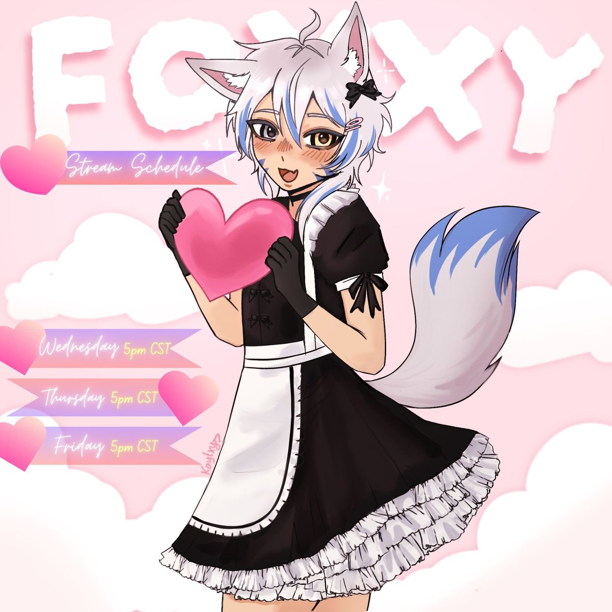You’re favorite maid from Mimi maids will be taking orders all of June!!!! See you next week adventurers!! :3 

🦊⭐️ art done by: <a href="/kaytxy/">Kay 🦈💗</a> ⭐️🦊