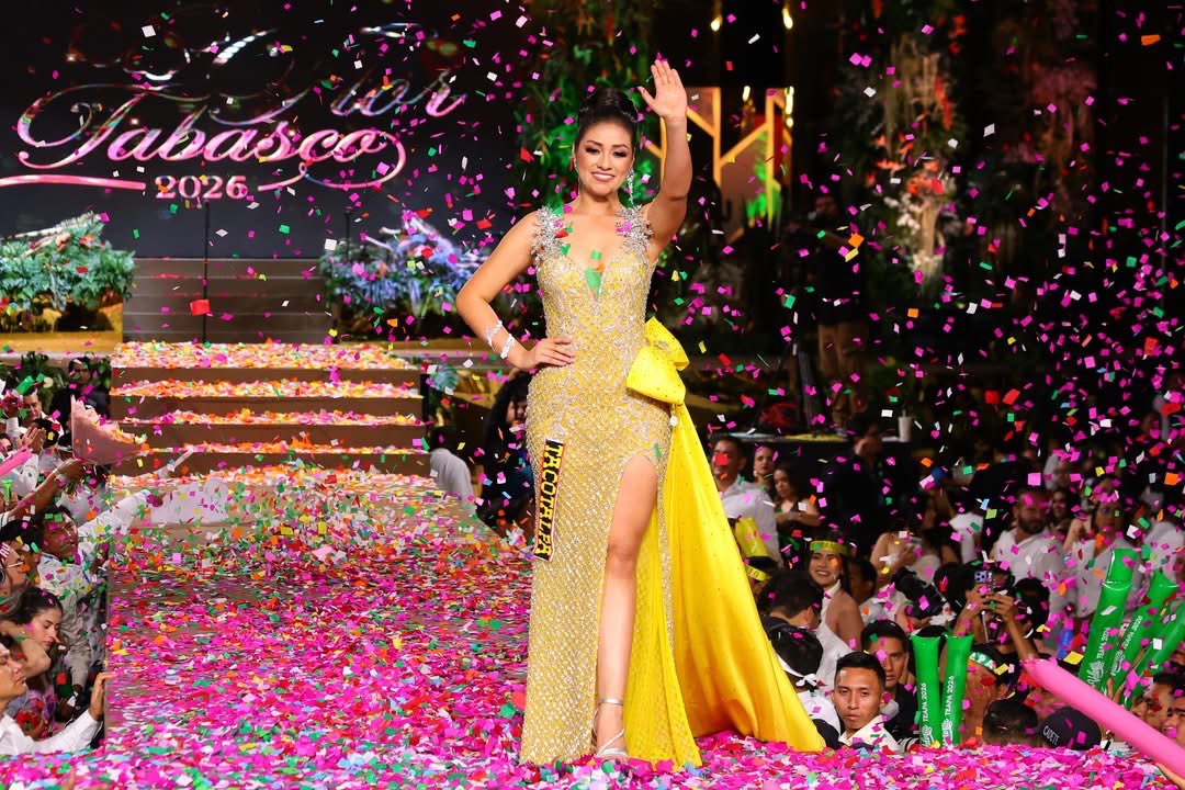 #Tacotalpa es 💃FlorTabasco2026 🌺🎉 María José Hernández Vera