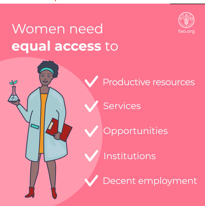 FAOinPNG's tweet image. When women have the same access to resources, services, and jobs as men, they can help transform our food systems and reduce hunger.

Equality in farming helps everyone thrive.

👩‍🔬 🇵🇳 🌾

#FAOPNG #WomenInAg #Equality #FoodSecurity #PNG