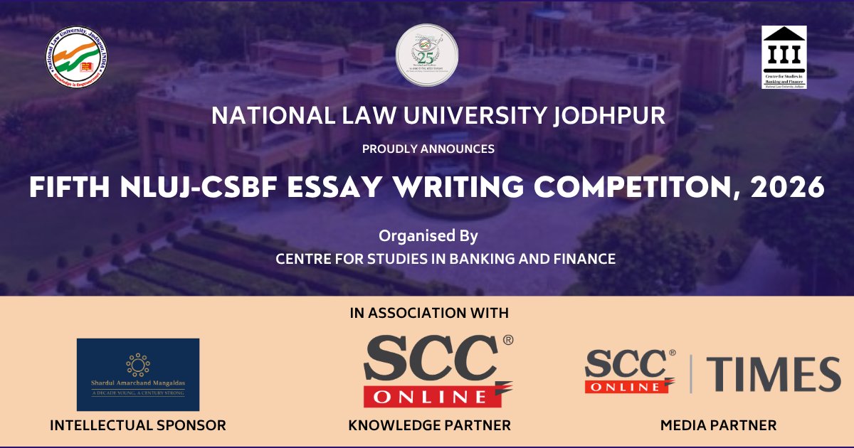 National Law University Jodhpur tweet media