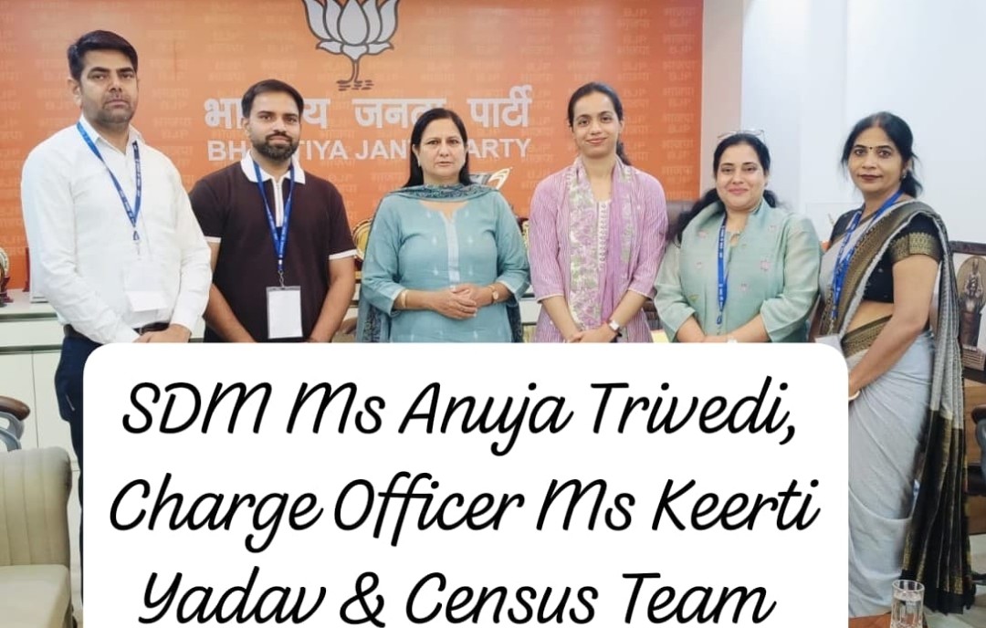 sumanyadav77's tweet photo. Be counted. Be heard. 🇮🇳

Self-enumerate for @CensusIndia2027  between 1st–15th May 2026 at https://t.co/f3ckdvuTw8 and help build a smarter, stronger, developed India.
 @kjsehrawat leads by example
Your data shapes the future.
@Dir_Education committed to make it a grand success. https://t.co/NftQK0ldMI