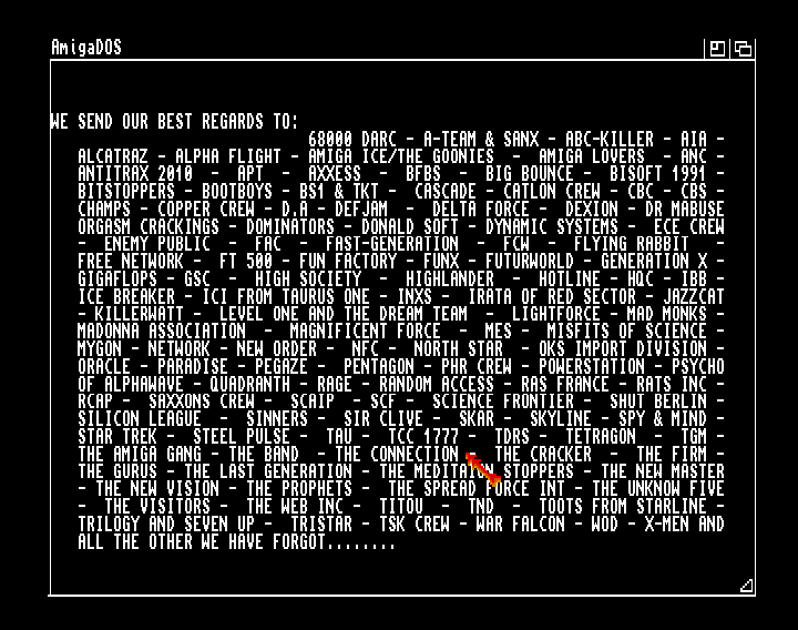 CracktroBot's tweet image. 20000 Lieues Sous les Mers (1988) - Crack: Ackerlight - #Amiga
Tanium - Warhawk II (1988) - Crack: Duel - Trainer: +4 - #Commodore64
Red Lightning (1989) - Crack: Steel Pulse - #Amiga
Elvira - Mistress of the Dark (1990) - Crack: Skid Row (SKR) - #Amiga