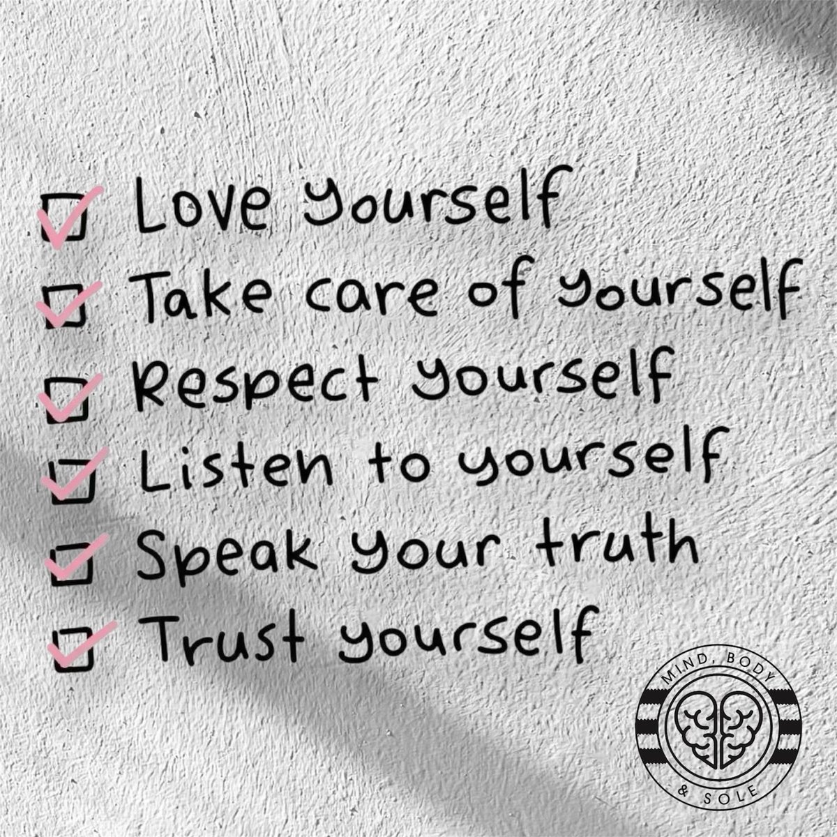 MindBodySoleUK's tweet image. Every day you have the power to brighten someone’s day.  Just remember to spread that love to yourself too! 💜 #selfcare #spreadlove
