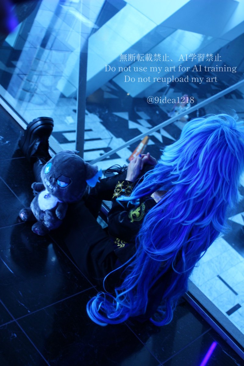 9idea1218's tweet photo. cos/twist/Idia Shroud

グリム😹仲良し💎💀💙

photo:takaya

#コスメルinコスモタワー https://t.co/uJjomcXKp2
