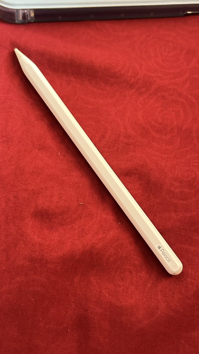 asyakilaz's tweet photo. #WTS Hi guys, aku mau jual apple pencil gen 2 *no box (karna udh dibuang) Price: 800k (nego dm)

alasan jual: karna apple pencilnya ga support di ipad A16. PLS BELI GUYS AKU BUTUH BELI LAGI YG GEN 1🥺🙏🏻

DM ME YAHH‼️

#zonauang
#wts
 #wtb https://t.co/j62FR4dnFM