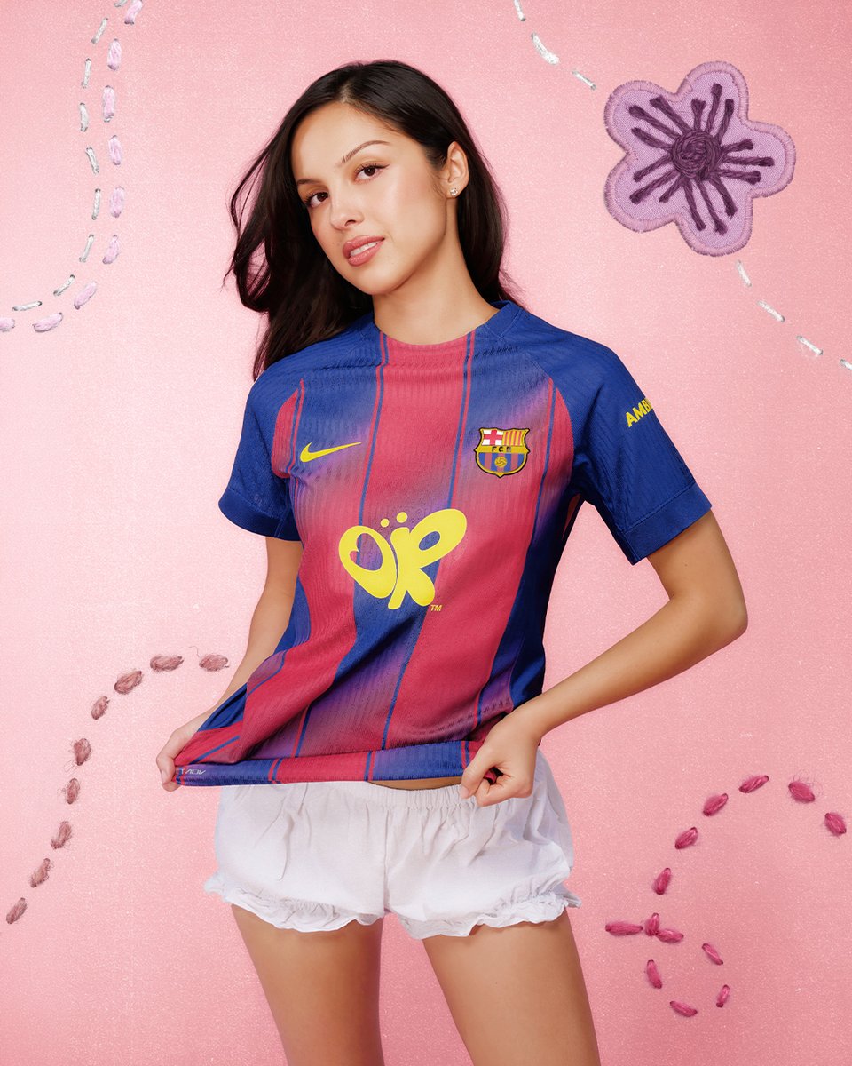 fcbarcelona_jp's tweet photo. 新たなクレが一人🫰
@Spotify @oliviarodrigo 🩷 https://t.co/ucgiF5Z9WT