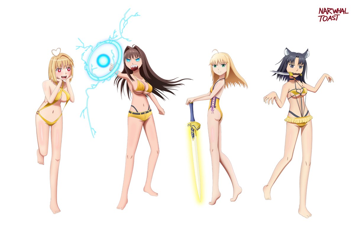 Type Moon Heroines Golden Week Alt #ゴールデン水着ウィーク