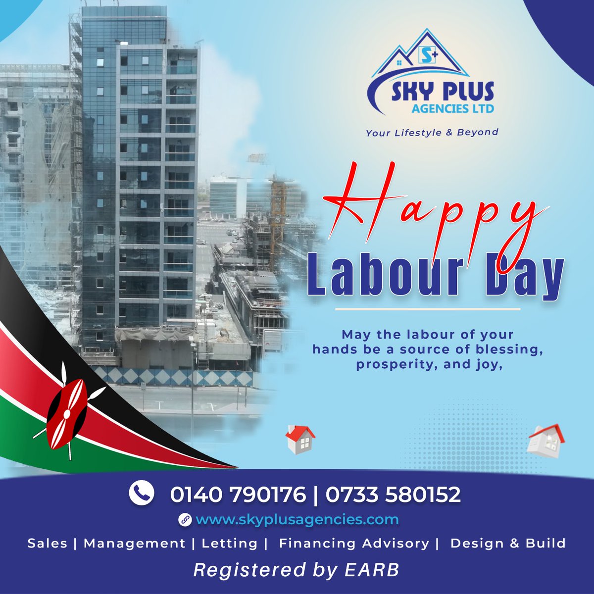 SkyplusSky's tweet photo. Today we recognize the commitment, discipline, and excellence that power every achievement.

 #LabourDay #HappyLabourDay #Realestate #WeValueYou https://t.co/bmrmQgmBRQ