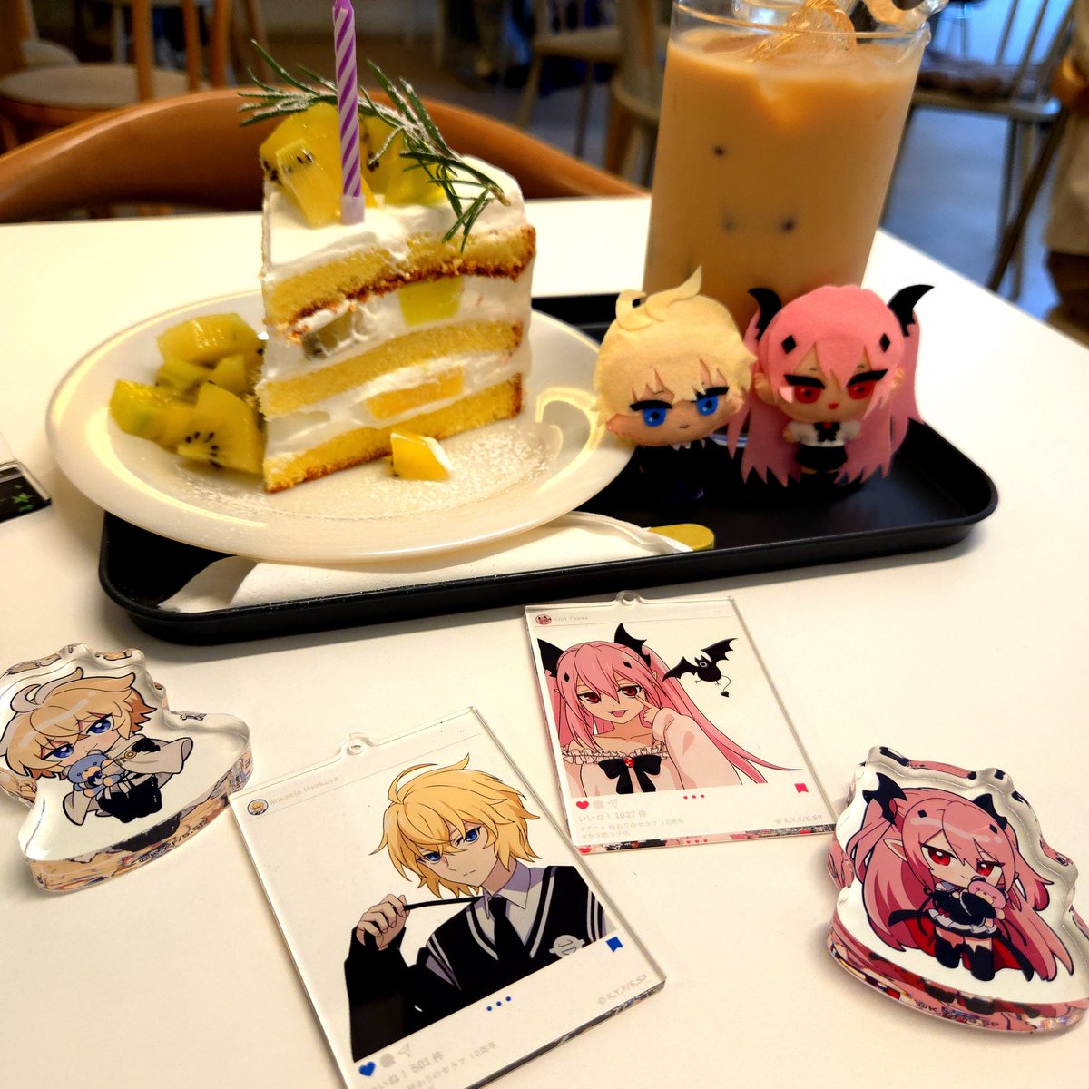 heal_seraph's tweet photo. #百夜ミカエラ誕生祭2026

お誕生日おめでとう。🎉🎉

카레랑 생일케이크먹기!! https://t.co/Go5PNm85Fn