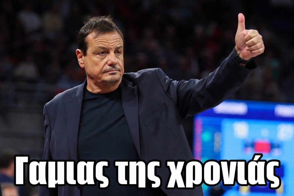 Καταπιε και χονεψε coach of the year.

#paobc
#valencia