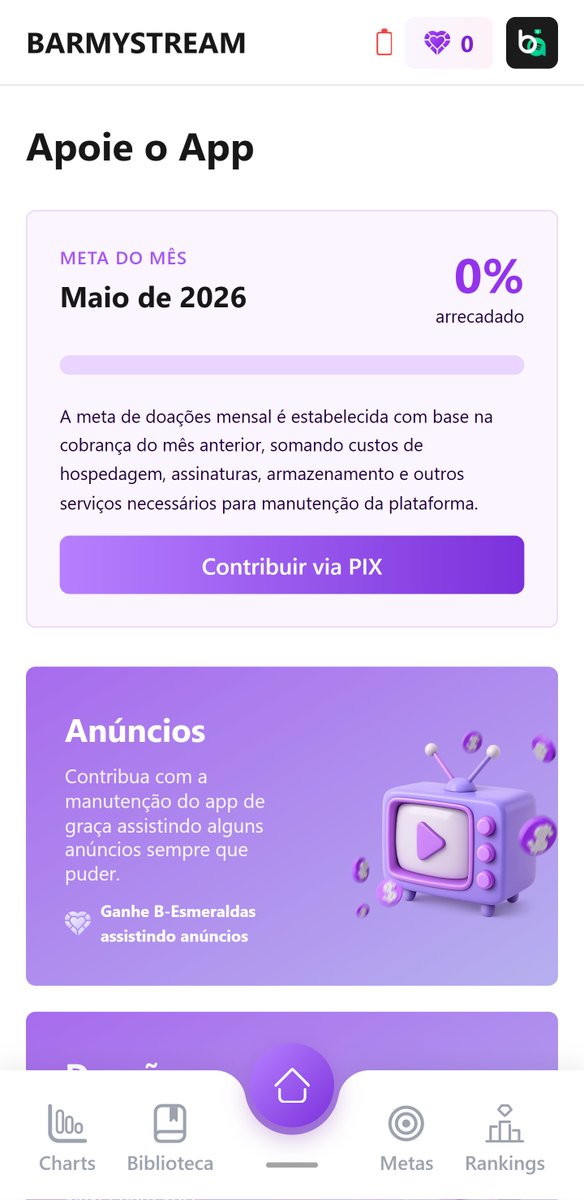 [🖥️] ATENÇÃO, B-ARMY!

Entramos no mês de maio, e resetamos o progresso do arrecadamento do site para esse mês

Como comentamos com vocês anteriormente, esse será nosso último mês de teste com o site tendo todas as funcionalidades que possui atualmente.

No entanto, como os