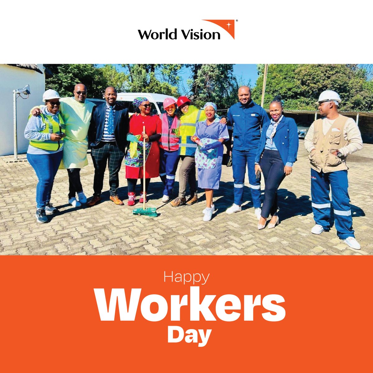 WorldvisionLS's tweet image. Happy #WorkersDay!

Today we celebrate the dedication and resilience of workers everywhere who continue to build stronger communities and a better future for all.

#DignityInWork #CommunityImpact