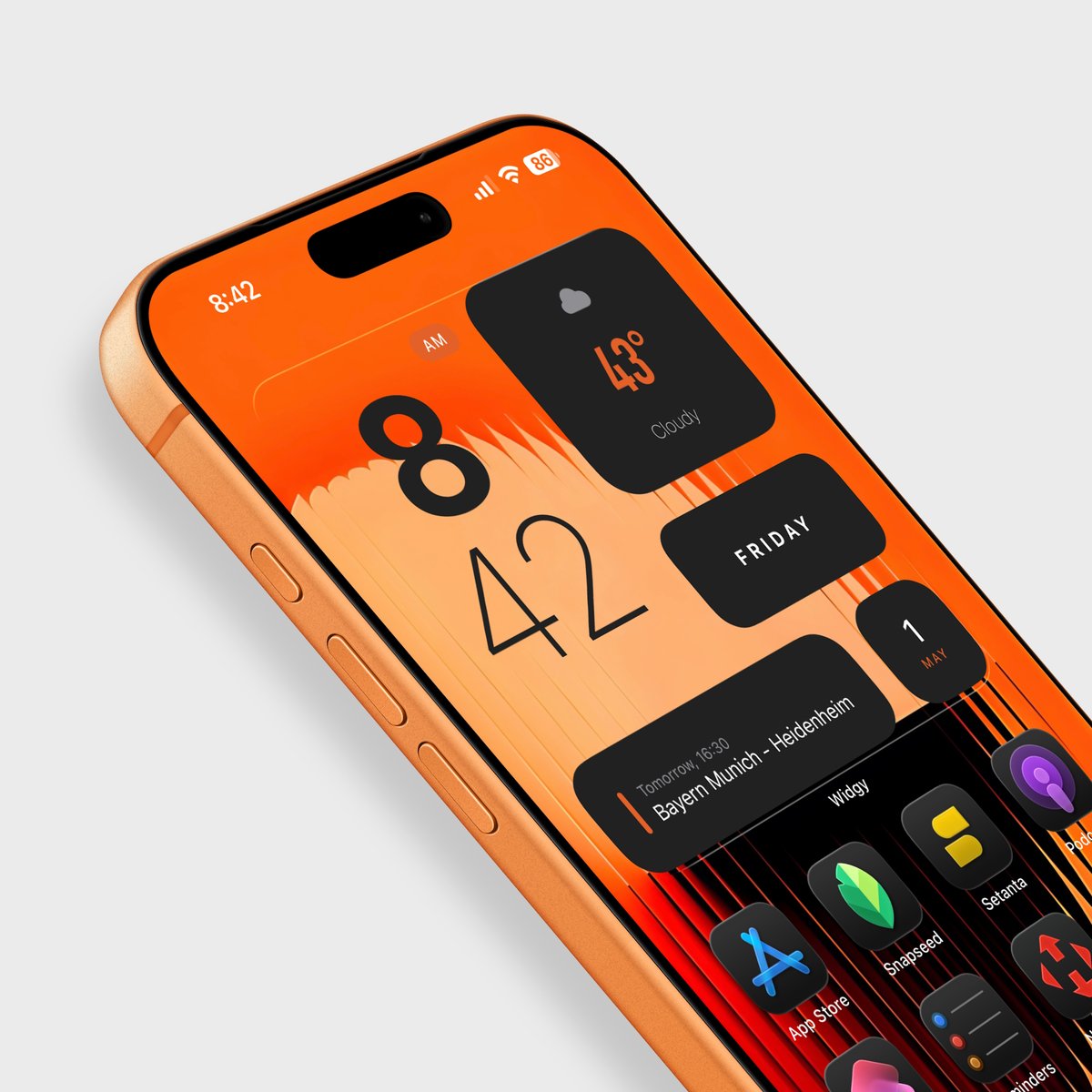 Hewoood's tweet image. Easily refresh your iPhone:
widget - Topo pack, click to download now ko-fi.com/s/8fc6692bee
Wallpaper - by @aan__x 

#IOS26 #wallpapper #ios #iphonewallpaper #iphonesetup #customatization #Widgy #widget #homescreen #setup #iphonetheme #phone #iphone