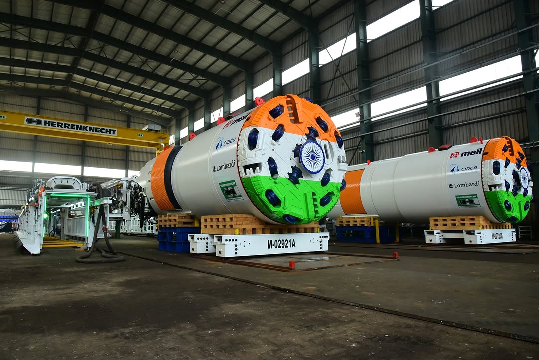 India Needs more TBM Machines to Speed up Infra Projects. Can't rely on Imports always!

German company Herrenknecht to set up manufacturing facility in Chennai to produce tunnel boring machines up to 15.62 meter diameter.

#TBM #Herrenknecht