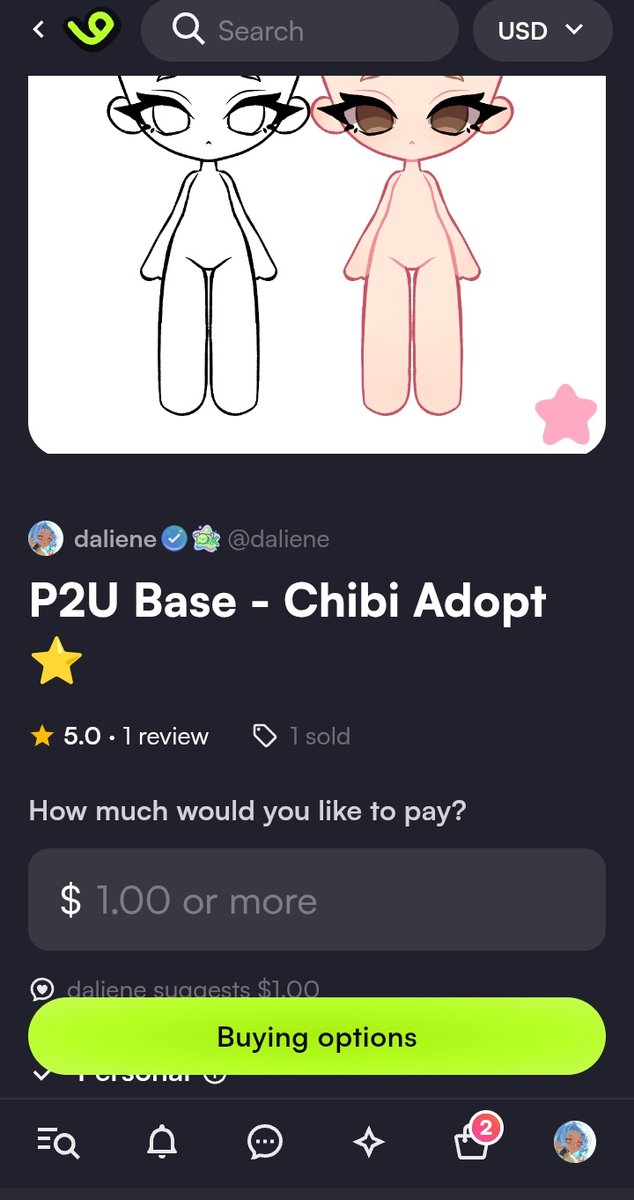 dalii_ene's tweet photo. YAAYYYY A SALE!!! 🥹
#p2u #chibibase https://t.co/sgjiDMKVYN