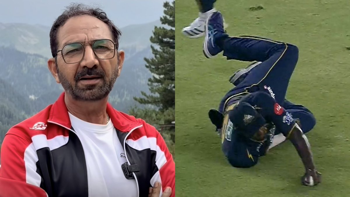 🚨Umpire Anil Chaudhary's statement on Jason Holder's controversial catch🚨

Anil Chaudhary said:🗣️

“You have to look at two things. First, control of the catch, and second, body movement. Before Holder had control of his body, his palm went downwards, and the ball touched the