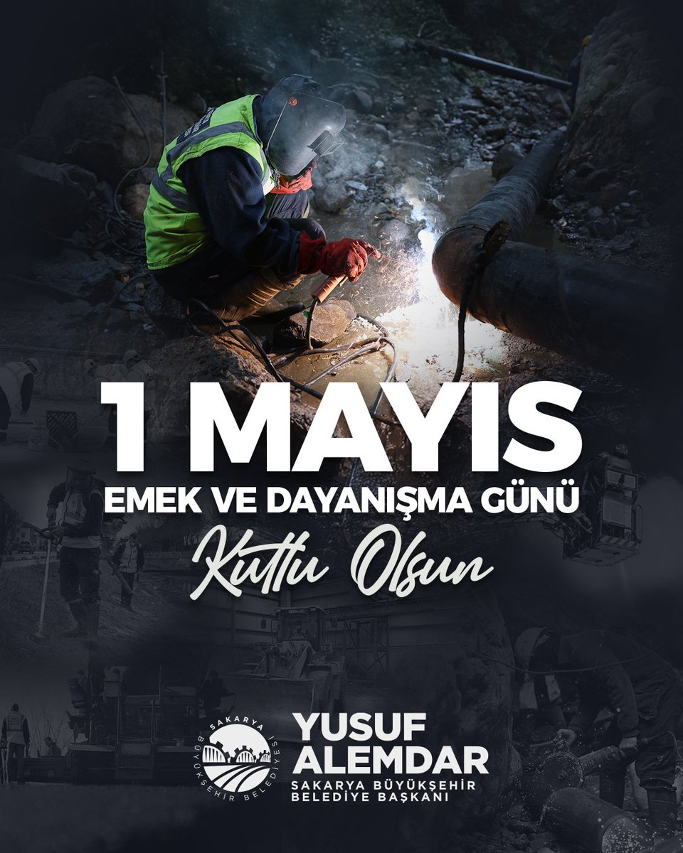 Alın teri kutsal, emek her şeyden üstündür.

Tüm emekçilerin 1 Mayıs Emek ve Dayanışma Günü’nü kutluyorum.