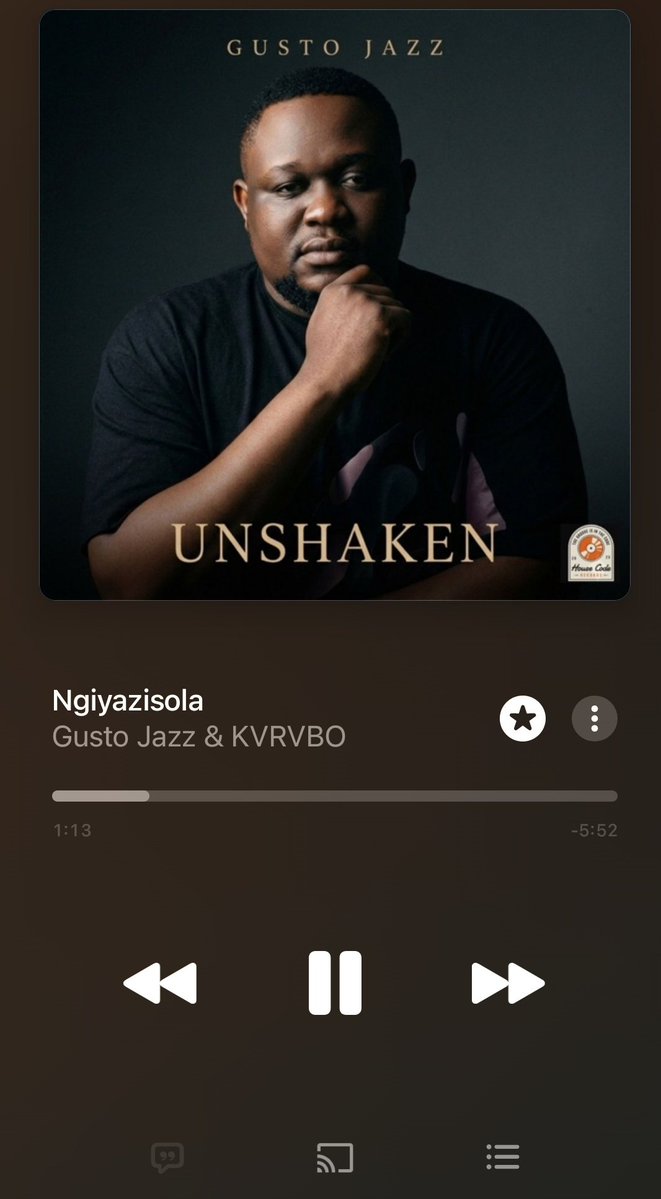 SihleStwara's tweet image. New Music Friday 🚀🔥
😫🔥 Yeses! #HouseMusic
@GustoJazz x @KVRVBO_Official