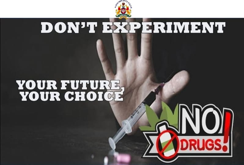 sphaveri's tweet image. SAY NO TO DRUGS
#haveripolice #recovery #mentalhealth