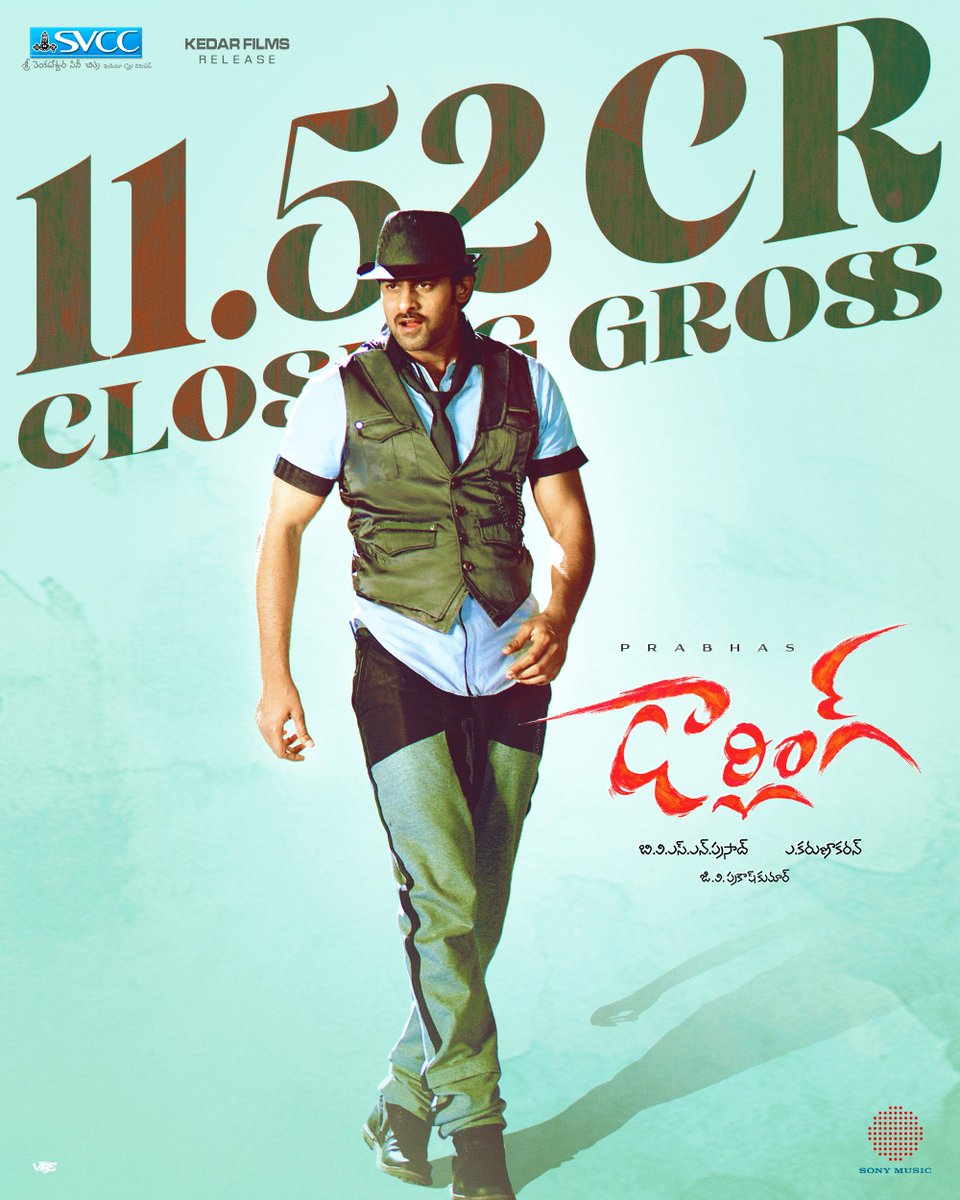 DayaArjun2's tweet image. #Darling4K ₹11.52 CR Closing Gross WW❤️‍🔥

A phenomenal run !!
Thank you, Darlings ❤️

RebelStar #Prabhas
@MsKajalAggarwal #Karunakaran @SVCCofficial @gvprakash @SonyMusicSouth