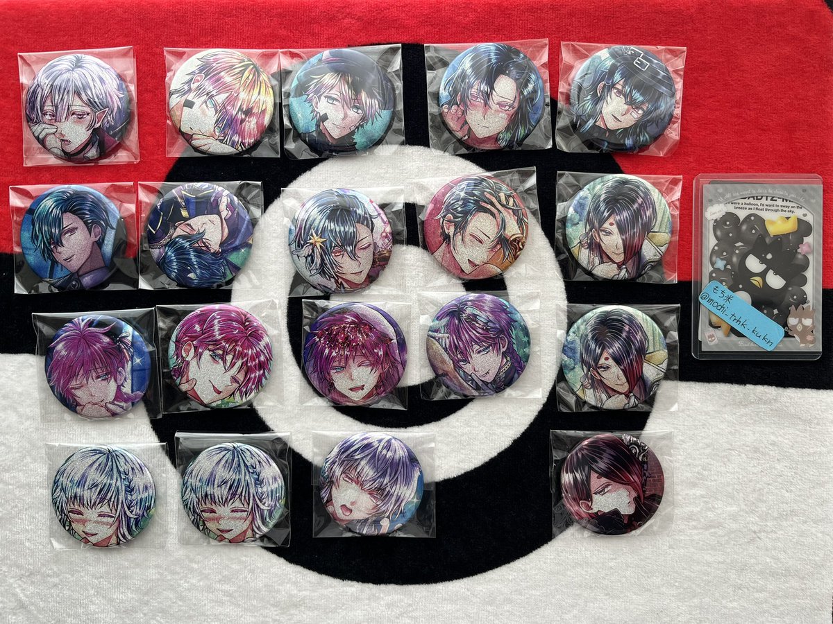 悪魔執事と黒い猫 あくねこ バト缶 バトカン Butler's 缶Badges