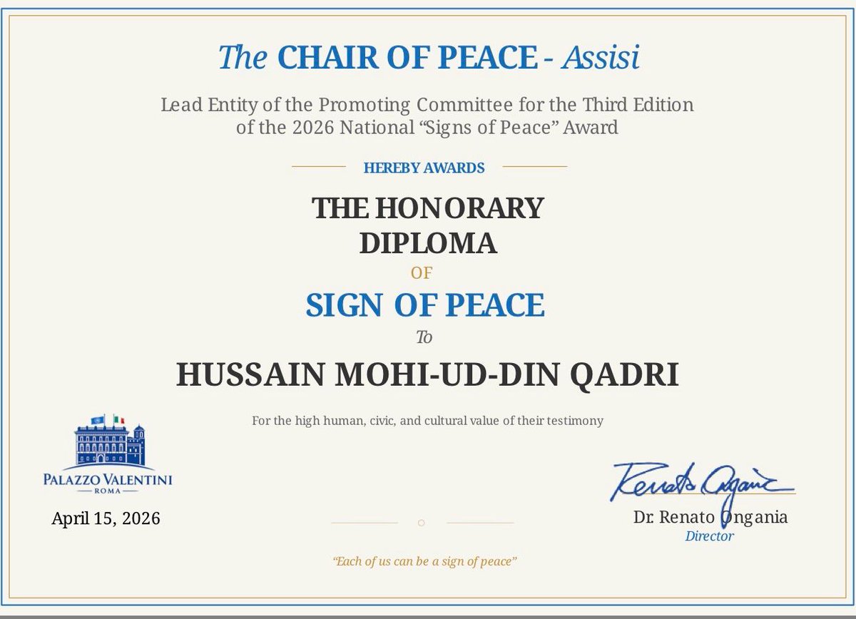 Prof. Dr. Hussain Qadri tweet media