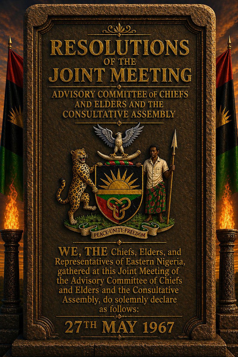 A Daily thread of the Grievances that led to and the text of the declaration of Biafra