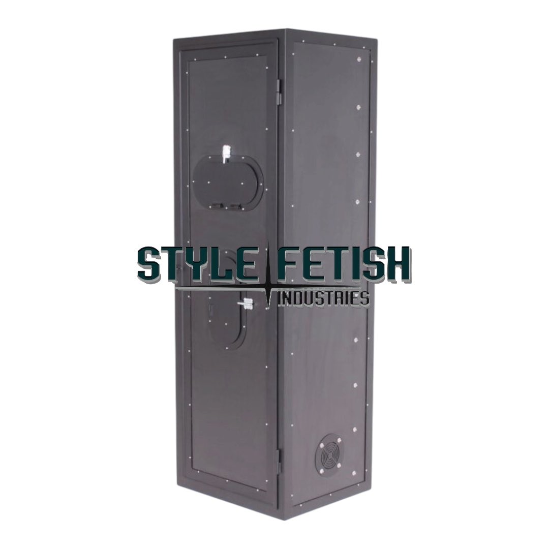 StyleFetish_'s tweet image. Isolation cell STAND VERSION
Article number: 100900
With its upholstery and lining made of artificial leather, the insulation cell

stylefetish.de/BDSM-Isolation…

#isolationsbox #lifestyle #adult #playroom